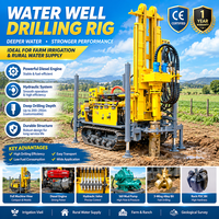 Foreuse hydraulique CE pour puits d'eau, haute pression, pour applications industrielles et agricoles, fabriquée en Chine