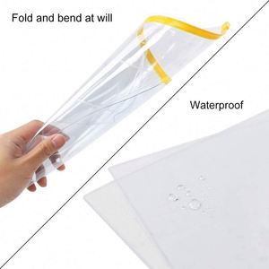 Clear Zipper Folders Plastic Zipper <b>Pouch</b> <b>Zip</b> Files Envelopes - Product Image 5