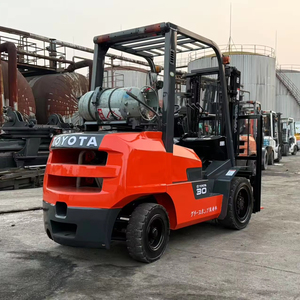 Montacargas Usado Japonés de Gasolina de 2.5/3/5 Toneladas T-O-Y-O-T-A tcm Komatsu LPG, para Trabajo Pesado, Elevador de Paletas, Maquinaria de Carga - Product Image 1