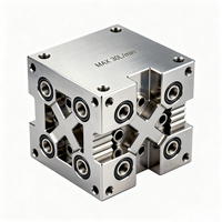 Bloc de collecteur de liquide en acier inoxydable MAX 30L/min, usiné CNC de haute précision, pour le contrôle industriel des fluides pneumatiques/hydrauliques