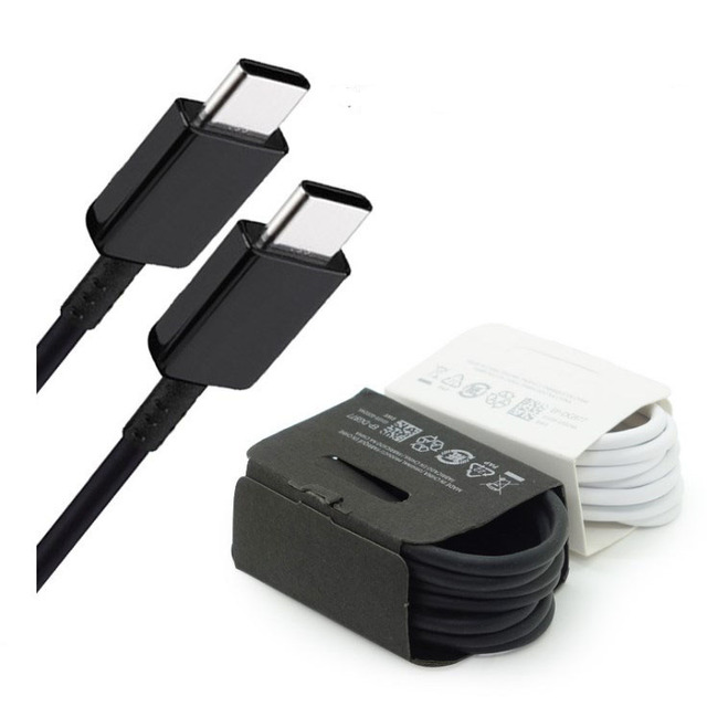 Universal android 3A Note10 Note20 S20 USB C Cable Type c to Type c Fast Charge Cable for samsung Charger Cable