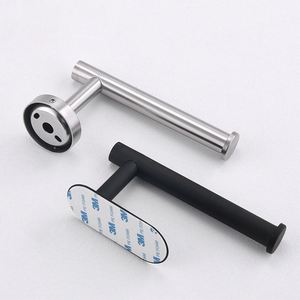 Luxury Smart Wall Mounted Stainless Steel Toilet <b>Paper</b> <b>Towel</b> Tissue Roll Dispenser Storage Rack Shelf <b>Holder</b> for Bathroom - Product Image 4