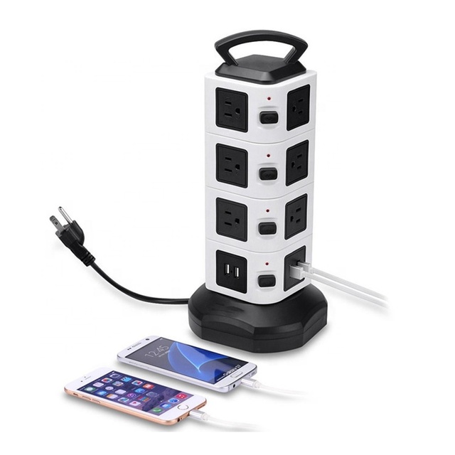 13A Outlet Surge Electric Tower