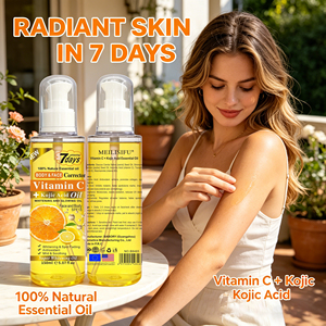 Aceite Blanqueador con Vitamina C y Ácido Kójico, Hidratante para la Piel, Antienvejecimiento, Nutritivo, Iluminador, Aceite Esencial Facial y Corporal - Product Image 5