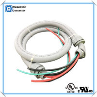 HVACSTAR Câble flexible gris pour climatisation 6 pieds 3/4' 8AWG, basse tension 240V 63A, conduit électrique extérieur