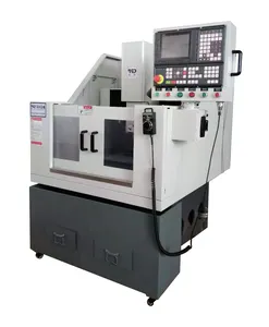 Used CNC Engraving Machinery for Mold Industry Metal Milling Machine with Reliable Spindle for Embossed Button Production