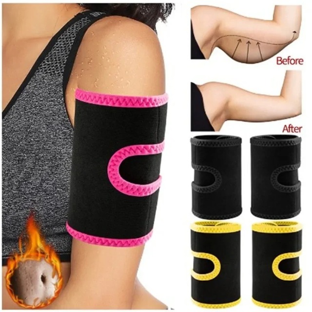 Arm Trimmer Sauna Sweat Band Women Arms Slimmer Anti Cellulite Weight Loss Shapers Workout Body Shaper Wrap
