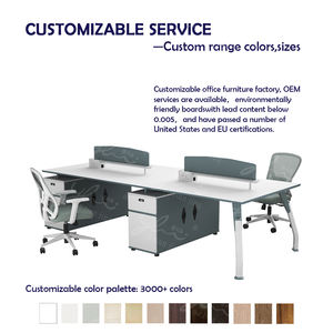 Bureau exécutif fabricants OEM gestionnaire MDF <span class=keywords><strong>Table</strong></span> de bureau bureau bureau nouvelle mode Simple moderne en panneau de mélamine - Product Image 2