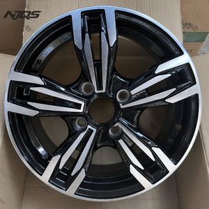 Jantes en alliage coulé NJQS pour voitures particulières 14-18 pouces, meilleures ventes 5x120 5x105 5x108 4x100 - Product Image 4