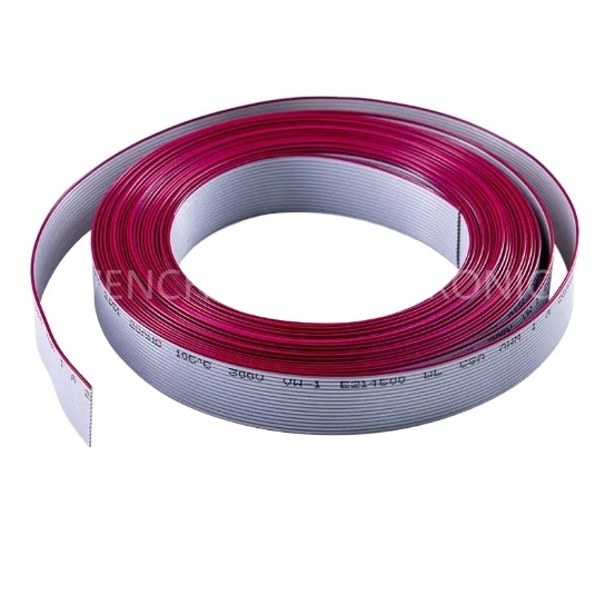 UL2651 Flat Ribbon Cable Grey IDC Flat Cable 1.27mm Pitch Tinned Copper Wire