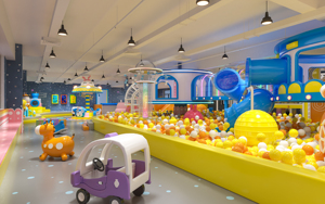 Aire <span class=keywords><strong>de</strong></span> jeux intérieure pour tout-petits style macaron, <span class=keywords><strong>mini</strong></span> château gonflable pour enfants <span class=keywords><strong>avec</strong></span> toboggan, piscine à balles et <span class=keywords><strong>trampoline</strong></span> pour garderie et école maternelle - Product Image 3