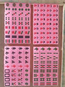 Fichas de Mahjong Americanas Modernas de Lujo Personalizadas, con Brillo, 4 Capas, 160 Piezas, Grandes, Grabadas, de Acrílico y Madera, Ecológicas y Duraderas - Product Image 3