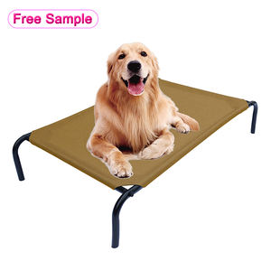 Camas elevadas de refrigeración portátil para perros y gatos Tamaños pequeños a grandes con patrón impreso de elevación alta del suelo - Product Image 1