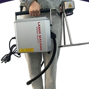 Cầm tay pin cắm kim loại thép không gỉ máy chữ cầm tay mã hóa Máy khắc laser laser đánh dấu máy - Product Image 1