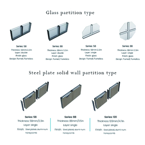 <span class=keywords><strong>Cloison</strong></span> Modulaire pour Bureau, Entrepôt, Salle Insonorisée – Installation Rapide et Facile, Démontable, Type Verre ou Bois - Product Image 4