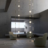 Sistema de Iluminación Magnética MT26 48V, Iluminación LED Regulable CRI90, Venta al por Mayor, Proveedor para Proyectos Comerciales, Hoteles y Villas