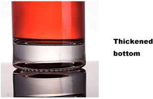 उच्च गुणवत्ता खाली 200ml 375ml 500ml 750ml स्पष्ट 12oz बर्फ शराब कांच की बोतल शराब की बोतल काग डाट के साथ - Product Image 4