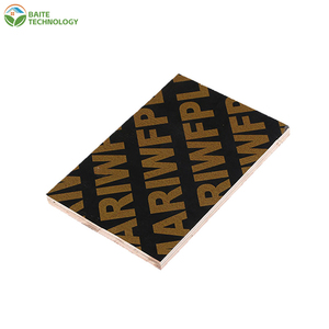 ไม้อัดป็อปลาร์เคลือบฟิล์มสองด้านแบบใช้ซ้ำได้ ความแข็งแรงสูง กันน้ำ สำหรับงานเทคอนกรีต - Product Image 3