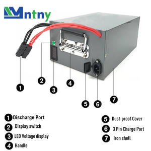 CNNTNY paket baterai Lithium kualitas tinggi 72v 40Ah 3000w paket baterai untuk sepeda roda tiga listrik e-motor - Product Image 2