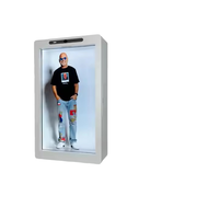 Vitrina Holográfica 3D con Pantalla LCD Transparente de 86 Pulgadas, con Imagen Humana Digital de Tamaño Real con IA, para Museos y Comercios