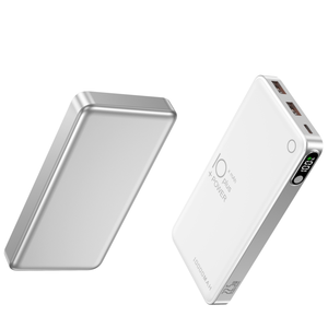 OEM Logo <span class=keywords><strong>10000</strong></span> <span class=keywords><strong>mAh</strong></span> ngân hàng điện sạc nhanh kép USB Kết quả đầu ra công suất cao xách tay Slim ngân hàng điện - Product Image 1