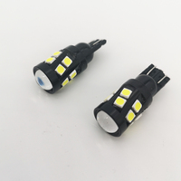 Ampoule LED T10 194 168 W5W 3030 SMD pour éclairage intérieur automobile, type cale, pour tableau de bord, plafonnier, porte, plaque d'immatriculation, feux de stationnement 12V
