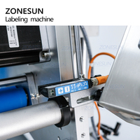 Zonnesun ZS-TB831S — autocollant avion automatique, Machine applicante de marquage latérale sur Surface de bouteille, carrée et plate pour boîtes