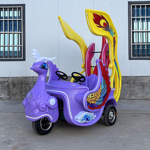 Venta Directa de Fábrica, Juegos Mecánicos Infantiles de Alta Popularidad para Parques Urbanos, Autos Eléctricos con Luces LED de Phoenix para Alquiler en Ferias de Diversiones - Product Image 3