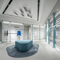 Étagère de présentation pour magasin de chaussures, mobilier de vitrine, présentoir personnalisé pour vêtements, sacs de marque de luxe, armoire de présentation pour magasin, décoration de magasin