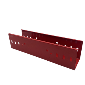 รางเคเบิลเหล็กชุบสังกะสีเคลือบสีฝุ่น ทนไฟ แบ่งช่อง สำหรับงานอุตสาหกรรม จากโรงงานโดยตรง รองรับสายเคเบิลได้ 80 เส้น - Product Image 4