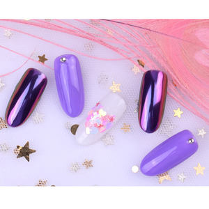 Décoration <span class=keywords><strong>effet</strong></span> miroir élégante brillante <span class=keywords><strong>sirène</strong></span> paillettes ongles Phantom Chrome poudre Nail Art - Product Image 4