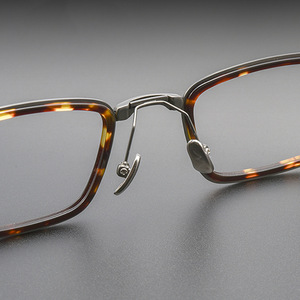 Monture de lunettes rétro Niche Colorist, style professionnel, luxe léger, double anneau, inspirée des designers, support de lunettes AC pour femme M811S - Product Image 5