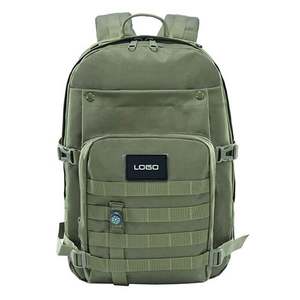 Оптовая продажа: Мужской черный тактический рюкзак BEARKY для ноутбука, для активного отдыха, водонепроницаемый, для путешествий и треккинга — полиэстер, застежка-молния - Product Image 5