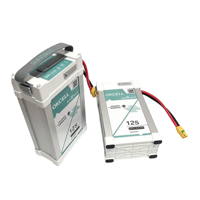 OKCELL 12S 44.4V 8000mAh Paket Baterai LiPo Berkinerja Tinggi Paket Lithium Isi Ulang untuk Drone Penyemprot Pertanian UAV