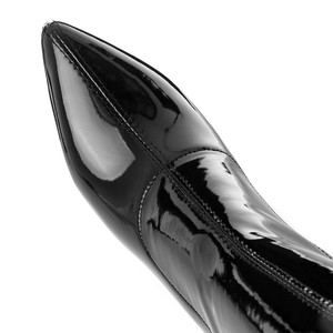 <span class=keywords><strong>Stivali</strong></span> neri da donna elasticizzati sopra il ginocchio <span class=keywords><strong>stivali</strong></span> sexy tacchi alti da donna 2021 - Product Image 3