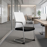 Chaise de bureau exécutive pivotante en cuir à dossier haut avec fonction massage et repose-pieds pour bureau à domicile
