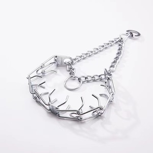 Classic Stainless Steel Detached Choke Pinch <strong>Prong</strong> Dog <strong>Training</strong> <strong>Collar</strong> - Product Image 2