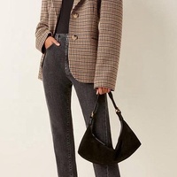 Sacs à main pour femmes en daim au design de luxe personnalisés en usine Sacs à bandoulière vintage de haute qualité pour femmes