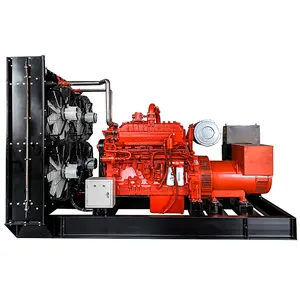 Cummins hochwertiger preisgünstiger generator 800 kw 1000 kva leiser leiser naturgaskraftwerk-generator-set offener typ dieselgeneratoren