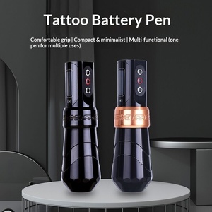 Máquina de tatuaje inalámbrica de doble batería <span class=keywords><strong>Hulk</strong></span> Cross-border, modelo EXO 8120188, 229g, para trazos y líneas, integrada, venta al por mayor - Product Image 3