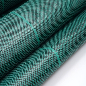 Weed Control Barrier Mat, Green Agricultural Ground <strong>Cover</strong>, PP Woven Anti-Grass Fabric - Product Image 2
