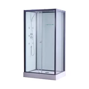 china aluminum ready made bathroom glass steam shower cabin