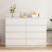 Vente en gros Commode 6 tiroirs Commode moderne fabriquée en Chine Commode blanche bon marché