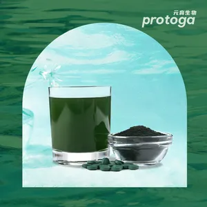 Protoga fabbrica su misura integratore alimentare naturale sana Spirulina alghe in polvere