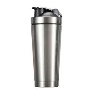 Botellas Mezcladoras de Proteínas con Aislamiento Térmico, Personalizadas con Logotipo, Libres de BPA, Ecológicas, de Grado Alimenticio, para Gimnasio y Deportes, de Acero Inoxidable - Product Image 4