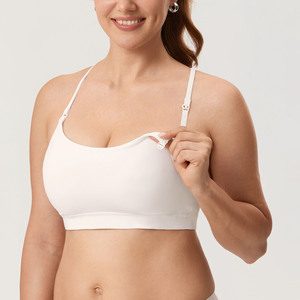 Diseñado para deportes <span class=keywords><strong>de</strong></span> bajo impacto, espalda, Yoga, <span class=keywords><strong>sujetador</strong></span> <span class=keywords><strong>de</strong></span> enfermería adecuado para Yoga, Pilates, <span class=keywords><strong>lactancia</strong></span> materna en cualquier momento, sujetadores <span class=keywords><strong>de</strong></span> Enfermería <span class=keywords><strong>de</strong></span> maternidad - Product Image 5