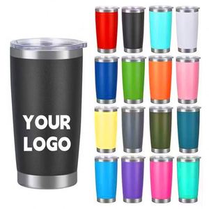 Sustainable Drinkware 20Oz Eco Friendly <b>Cup</b> Stainless Steel Insulated <b>Reusable</b> Coffee Lover Travel Tumbler ASM25 - Product Image 2
