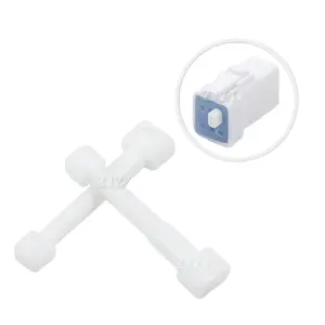 JST special blind plug automotive connector rubber plug solid blind rod waterproof head white plug-in