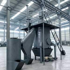 Petit investissement : Station de conversion charbon-gaz monophasée de 1,0 m, utilisée dans les fours de fusion et de tunnel, les fours à <span class=keywords><strong>plaque</strong></span> de poussée, les fours à rouleaux, les fours à tirage descendante et autres fours. - Product Image 1