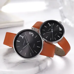 雅唑551定制情侣手表时尚石英手表中国工厂情人价格便宜